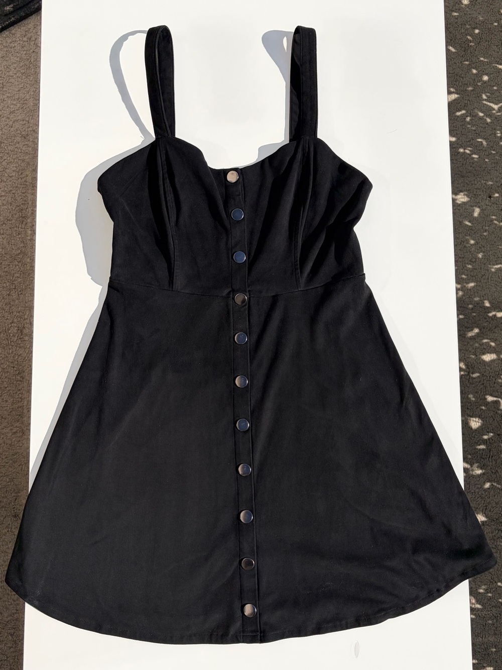 Forever 21 Black Mini Sundress